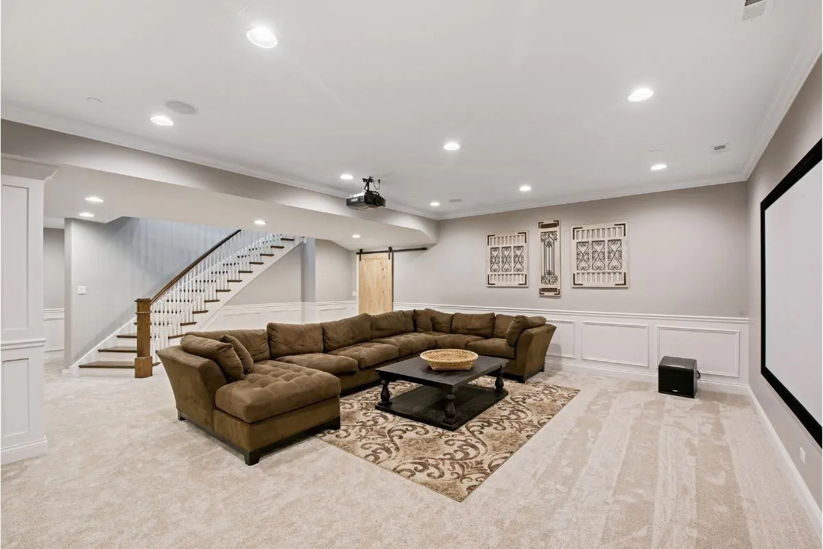 Hanover MA - Home Renovation Basements Finish