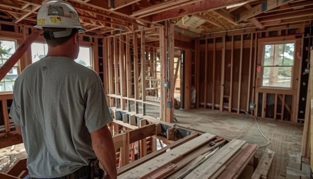 a general contractor in scituate, ma overseeing a second story addition project